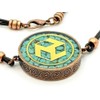ZZYBIA Reiki Antahkarana Orgone Pendant with Turquoise