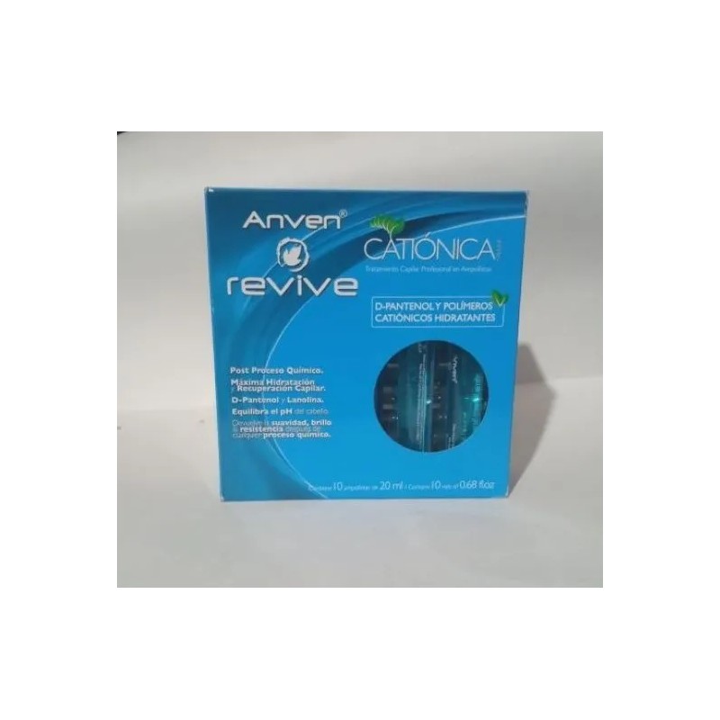 Revive Ampolleta Cationica Est. C10 Ampolletas 20ml Cu