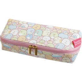 San-X Sumikko Gurashi Pacapo. Slim Pen Pouch PT18602, Size (H x W x D): Approx. 1.6 x 7.1 x 2.8 inches (40 x 180 x 70 mm)