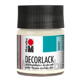 MarabuDecorlack Acryl : water based acrylic craft paint 50ml jar CLEAR