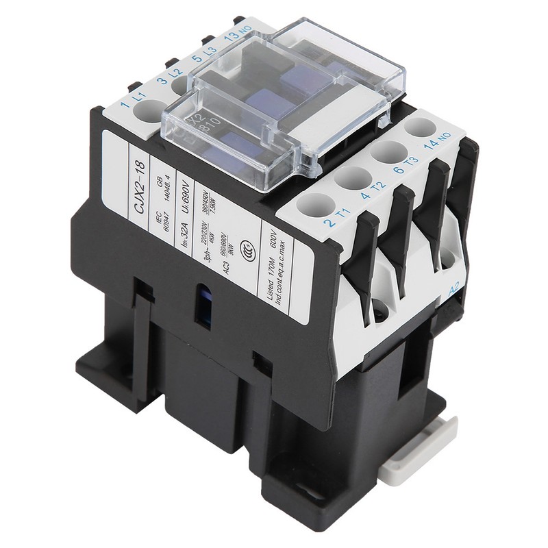 CJX2-1810 Rail Mount Contactor Industrial Electric Contactor(380V AC)