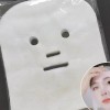 SN 순면 거즈 페이스팩 모델링 석고팩 마사지 얼굴100매 [SN.페이스거즈 원형]