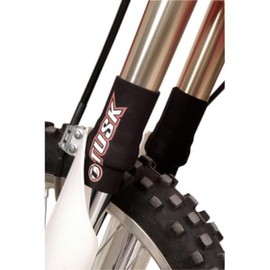 TUSK Neoprene Seal Guards 36-43mm Fork Tube, Short Black for Kawasaki KX112 2022-2025