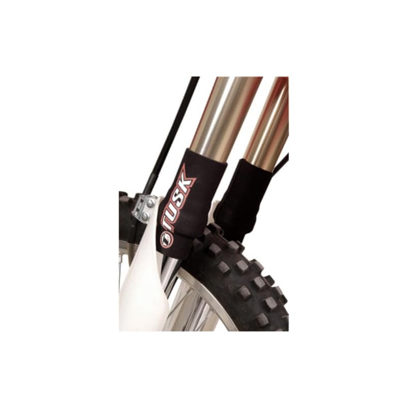 TUSK Neoprene Seal Guards 36-43mm Fork Tube, Short Black for