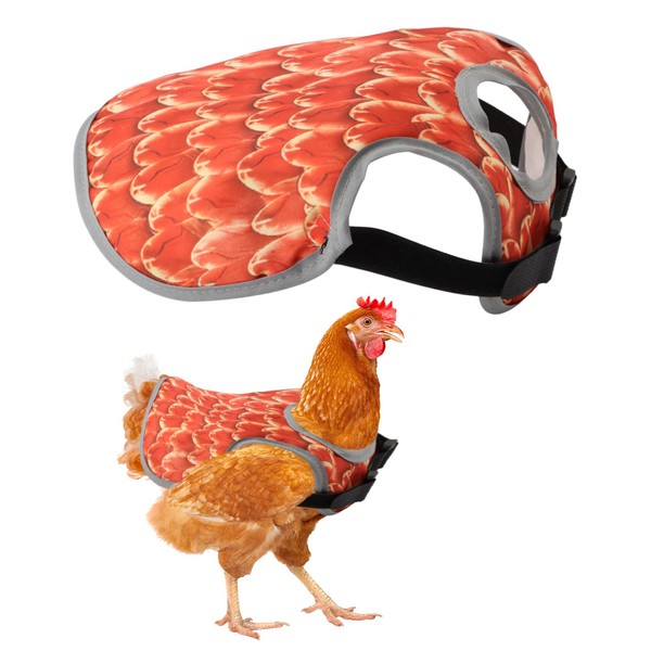 Velarionna Chicken Saddles for hens Chicken Apron Back Protector for
