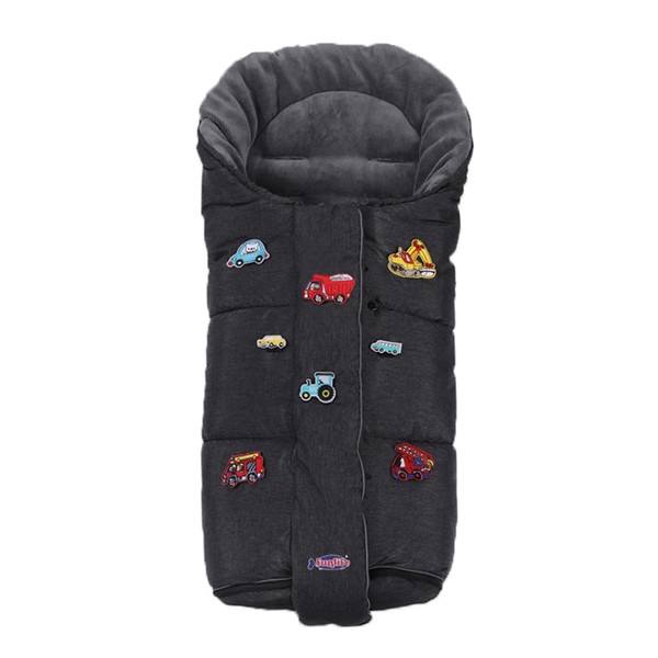 funlife Stroller Universal Bunting Bag,Ultra Soft Coral Fleece,Waterproof Winter Outdoor