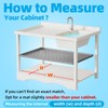 Winisok Silicone Under Sink Mat 28" x 19", kitchen Essentials