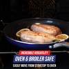 Blue Diamond 12" Nonstick Frying Pan with Lid, Diamond Infused
