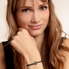 Thomas Sabo Unisex Bracelet 925 Sterling Silver Blackened, Silver