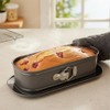 Relaxdays Springform Loaf Tin 8 x 30 x 12 cm