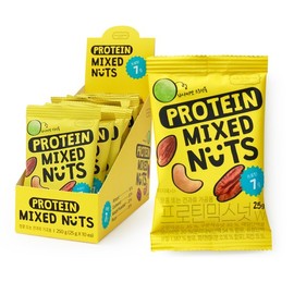 Nuts & Berries Protein Mix Nuts W 25g x 50 Packs / 넛츠앤베리스 프로틴믹스넛w 25gx50개입