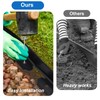 No-Dig Landscape Edging Kit LOLEDE – 33FT Flexible Lawn Edging,