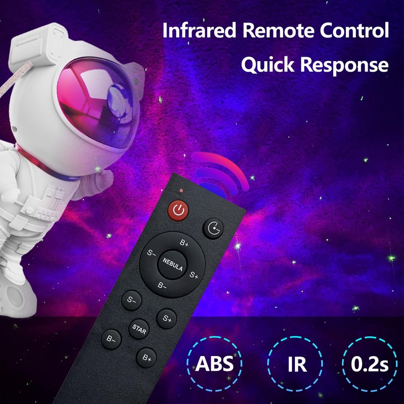 AOERUOW Replacement Remote Control Compatible with Mooyran Astronaut Galaxy Star