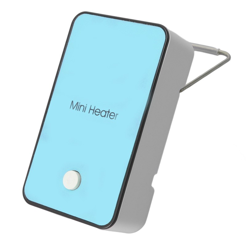 Mini Heater Fast Heating Low Noise Miniwatt Blue Portable Desk