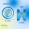Responsive Yoyo for Kids K2 Crystal Blue, Trick Yoyo Professional