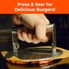 Smash Burger Press Kit with 50 Non-Stick Paper Sheets –