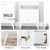 Prepac Milo 2-drawer Nightstand, White
