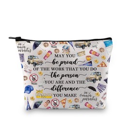 PLITI Gilmore TV Show Gift Funny in Omnia Paratus Luke's Diner Inspired Gift May You Be Proud of The Work You Do Makeup Bag (Be Proud gilmog bagU)