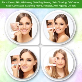 Organic Rose Powder and Kasturi Manjal Haldi Powder for Skin Whitening, Wild Turmeric(Kasturi Haldi), Gulab, Combo, Eating(Drinking), Pure, Herbal, Pimples, Dark Circle & Facial, Glowing