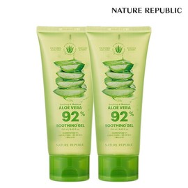 Nature Republic 네이처리퍼블릭 1+1 수딩 앤 모이스처 알로에베라 수딩젤 (튜브) Nature Republic 1+1 Soothing & Moisture Aloe Vera Soothing Gel (Tube)