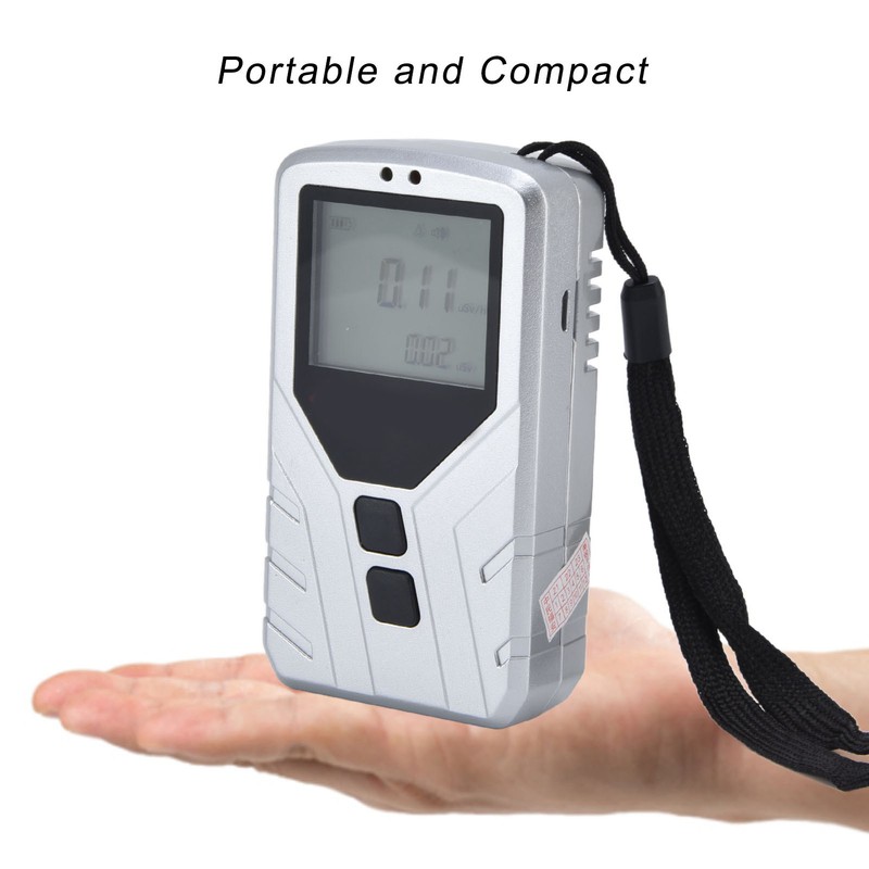 Nuclear Radiation Detector Digital Alarm Body Electromagnetic Radiation Geiger Counter