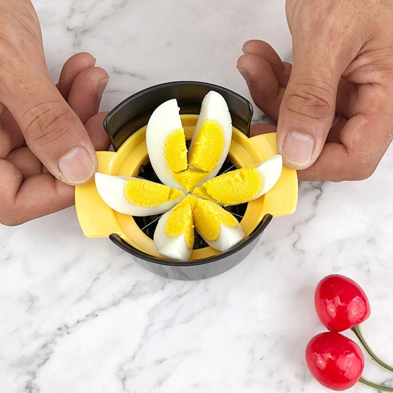 CENPEK 3 in 1 Egg Separator for Hard Boiled Eggs,