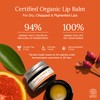 Juicy Chemistry Blood Orange & Rosehip Organic Lip Balm For
