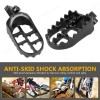 Unbranded Pedals Pad Foot Pegs Footrest For Yamaha PW50 PW80