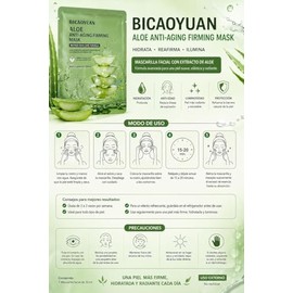 Mascarilla facial Original de plantas naturales para el cuidado de la piel | Mascarilla Facial