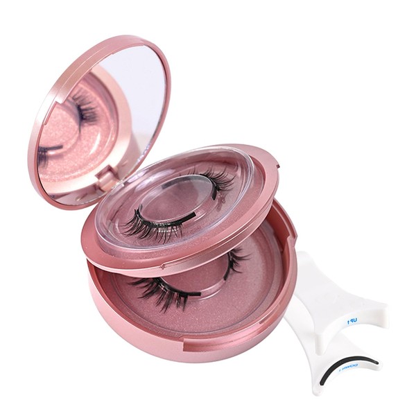 Magnetic False Eyelashes Kit with Applicator - Reusable False Eyelashes