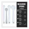 Dosierlöffel | Milligramm-Messlöffel 4er Set | genaue Dosierung | mg-Messlöffel