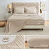 Sasttie Queen Comforter Set, Beige 7 Pieces Bed in a