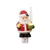 GALLERIE II Santa Bubble Nightlight Red