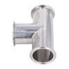 Triple Clamp Tee 3 Way 304 Stainless Steel Hose Pipe