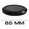 mikken Twist-Off Replacement Lids for Jam Jars 82/8.5 cm Pack