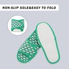 EUXTERPA Women Travel Slippers, Adjustable Ladies Slipper, Lightweight Easy Carry