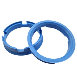 NAAA 4 x centring rings 72.6-64.1 I 72.6 to 64.1 I centring ring light blue