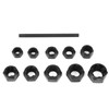 11pcs/ Set 9-19mm Damaged Nut Bolt Remover Stud Extractor Locking