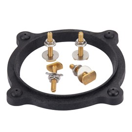 LETSYEE 385310063 Floor Flange Seal and Mounting Kit Replacement for Dometic/Sealand Toilet, Marine and Travelers Toilets, SE341549 RV Toilet Seal Kit