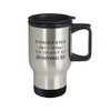 ODTGIFTS Funny Fish Travel Mug Introverted But Willing To Discuss