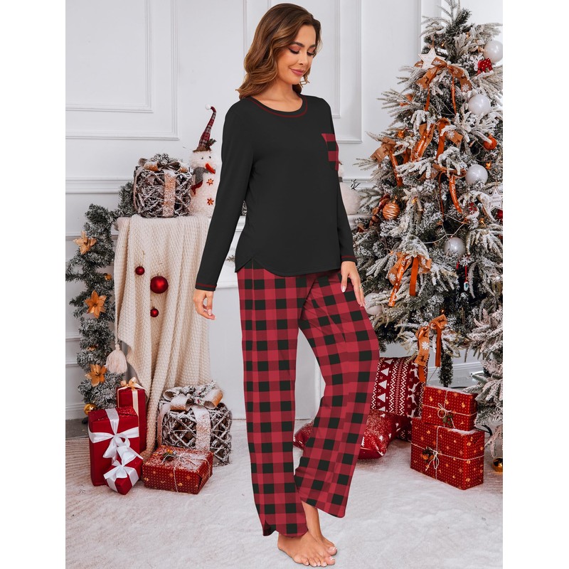 Namatime Cotton Pajamas for Women Set 2 Piece Lounge Sets