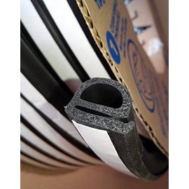 TRIM-LOK Old Refrigerator D Door Replacement Self Adhesive HT Seal Price Per Foot (25 Feet)