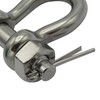 Stainless Steel Bow Shackle with Safety Pin 2 Ton 12MM