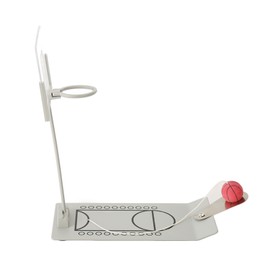 Desktop Basketball Game Foldable Reduce Pressure Aluminium Alloy Miniature Basketball Hoop Toy