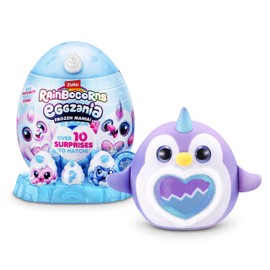 Rainbocorns Eggzania Frozencorn Mania di ZURU (FROSTINE), peluche da collezione per bambine dai 3 anni in su
