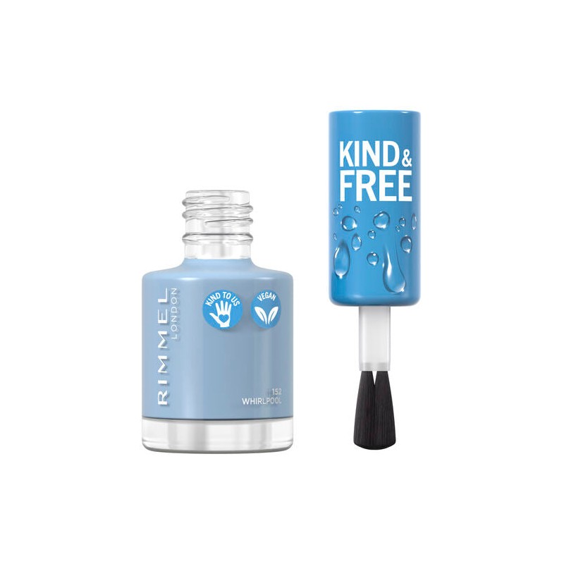 Rimmel Kind & Free Nail Polish #152 Tidal Wave Blue
