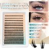 Manga Lash Clusters Wispy Eyelash Extensions 192 Pcs Anime Eyelashes
