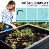 SQUEEZE master Compost Aerator-Compost Turner and Mixing Tool-Compost Aeration Tool