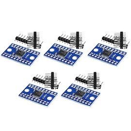 TECNOULAB 5pcs TXS0108E 8 Channel TTL Logic Level Converter 3.3V to 5V Bi-Directional Conversion