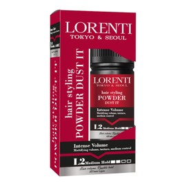 LORENTI TOKYO & SEOUL Powder Wax L2 Medium Hold 20 g Hair Styling and Volume Powder Wax with Matte Effect for Men and Women Hair Styling Texturising Powder Styling Powder Texture Powder